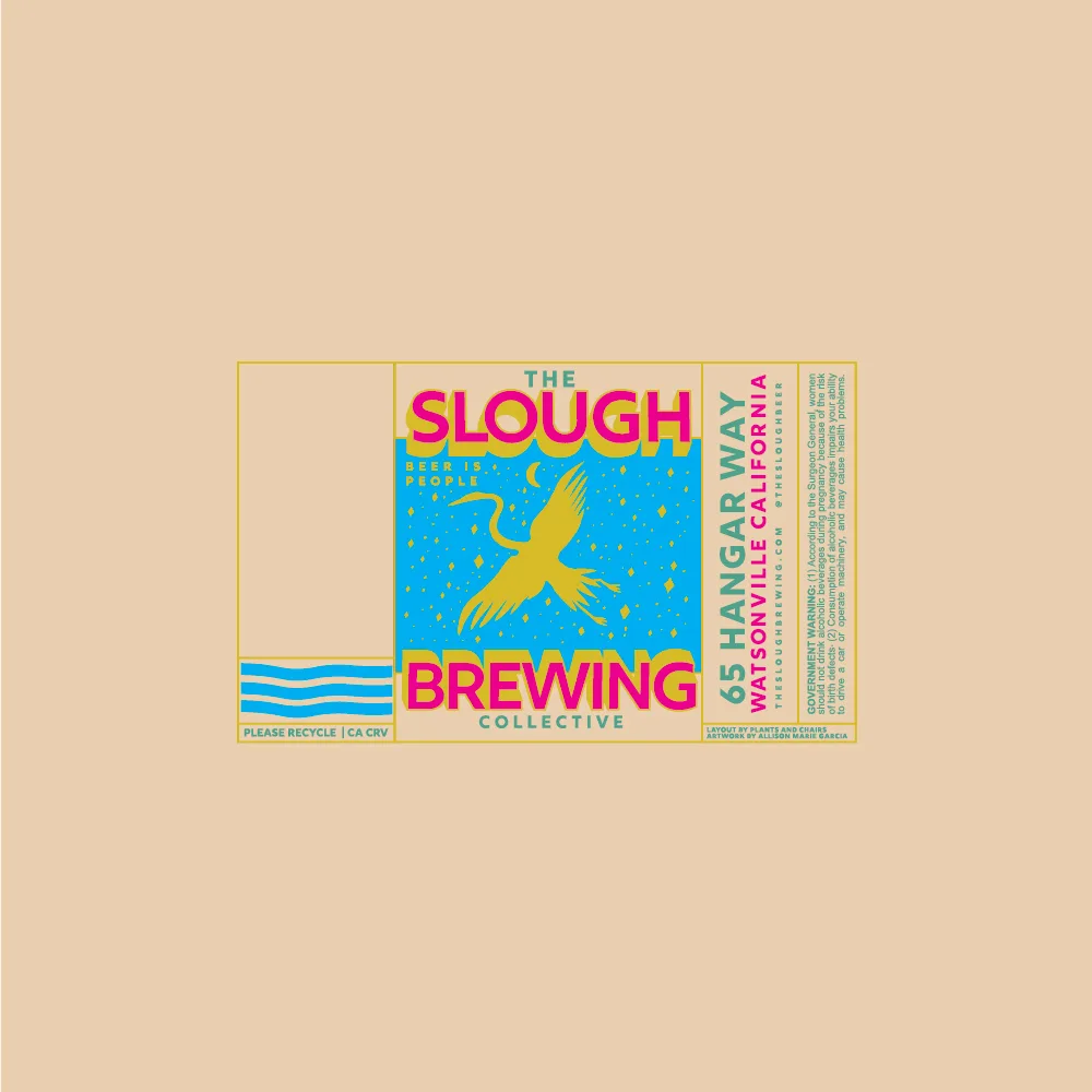 16floz Universal Labels, The Slough Brewing Collective, plate 2 of 19
