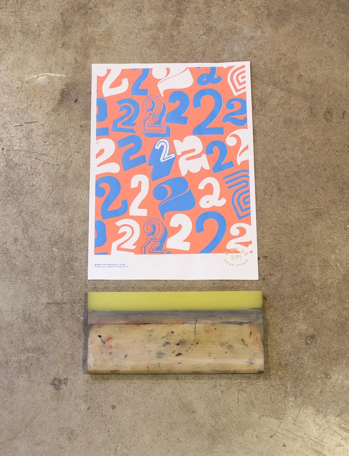 2 Of Us Print Studio, All Two, plate 2 of 9