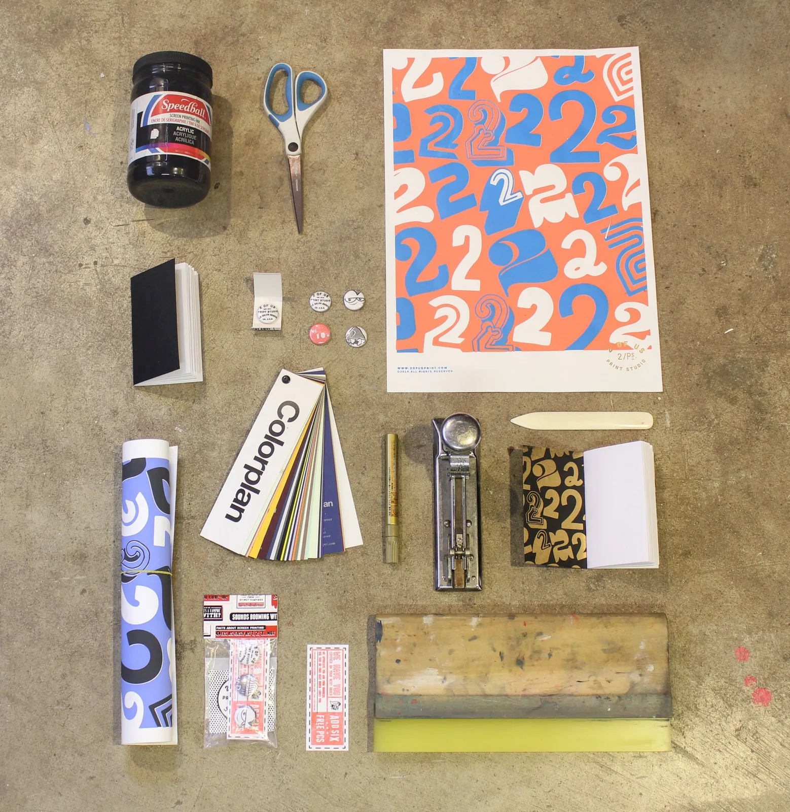 2 Of Us Print Studio, All Two, plate 9 of 9