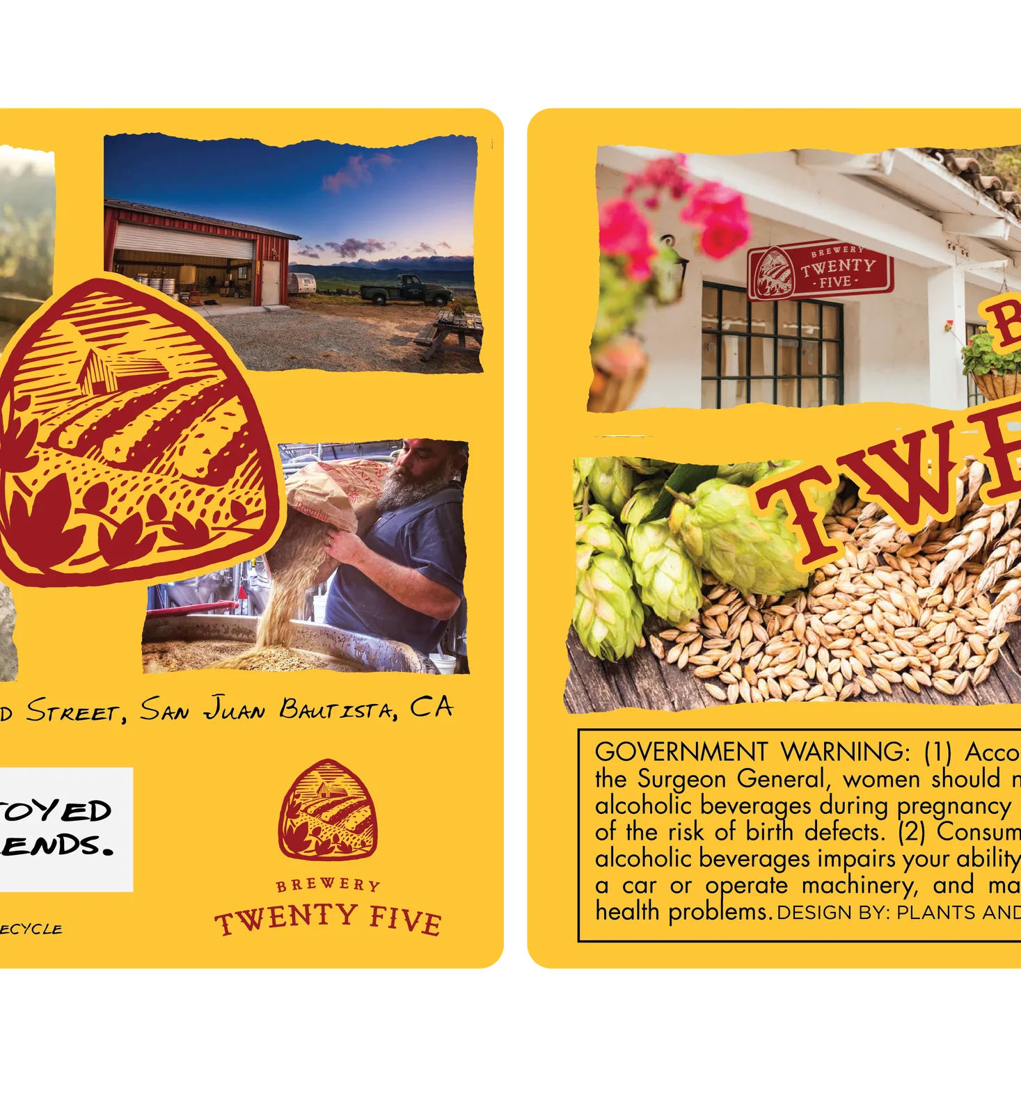 8oz, Traveler 4-Pack Label, plate 1 of 6