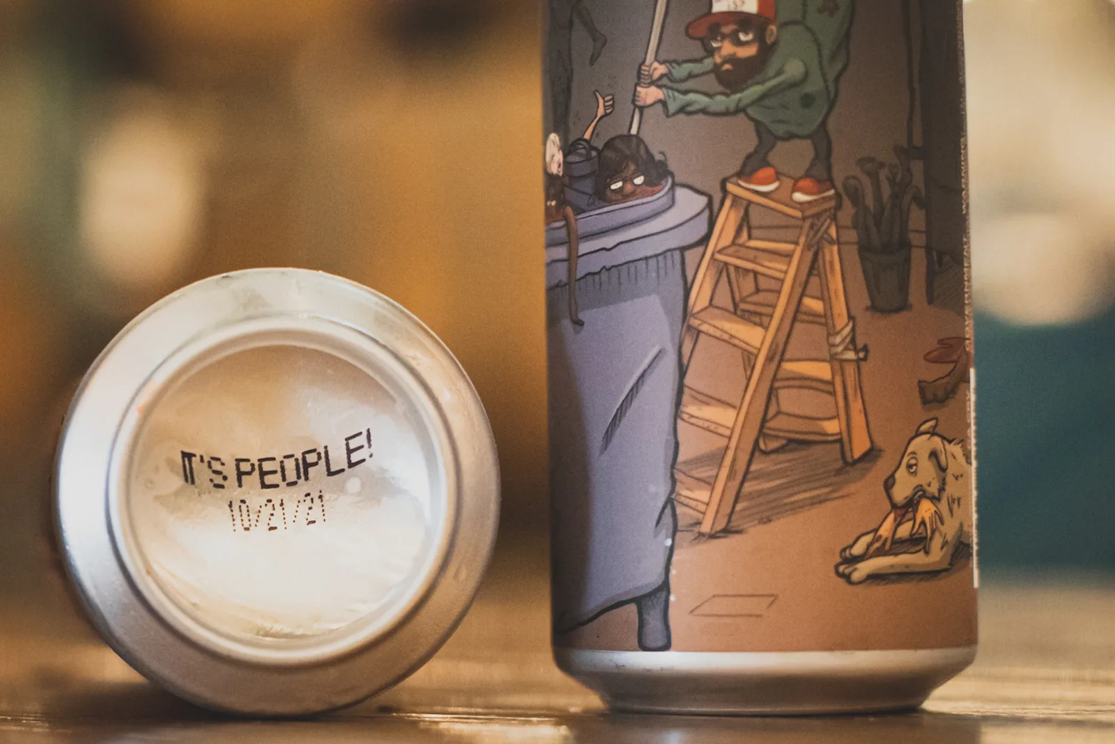 Beer is People Hazy IPA Label, The Slough, plate 5 of 6
