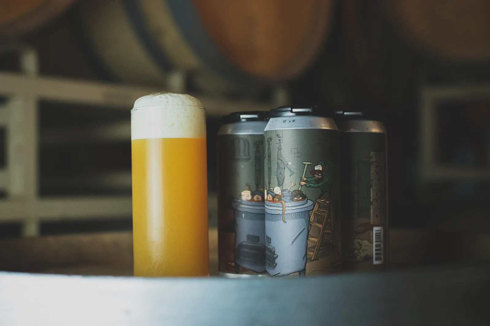 Beer is People Hazy IPA Label, The Slough, plate 6 of 6