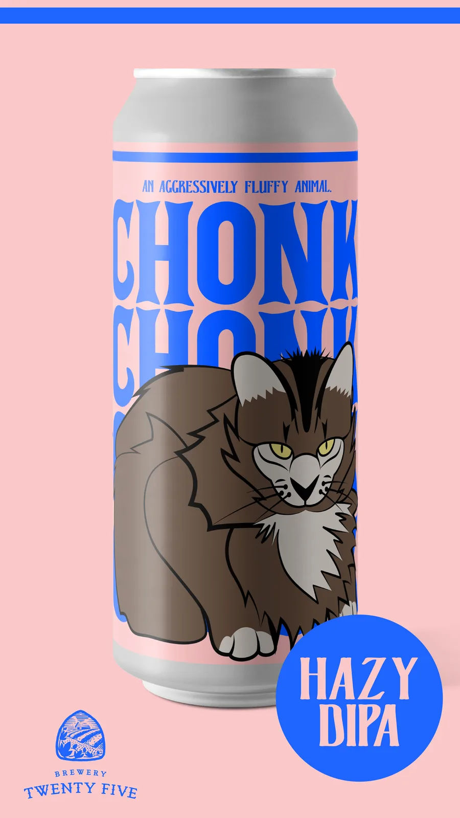 Brewery Twenty Five, Chonk Hazy DIPA Label, plate 14 of 19