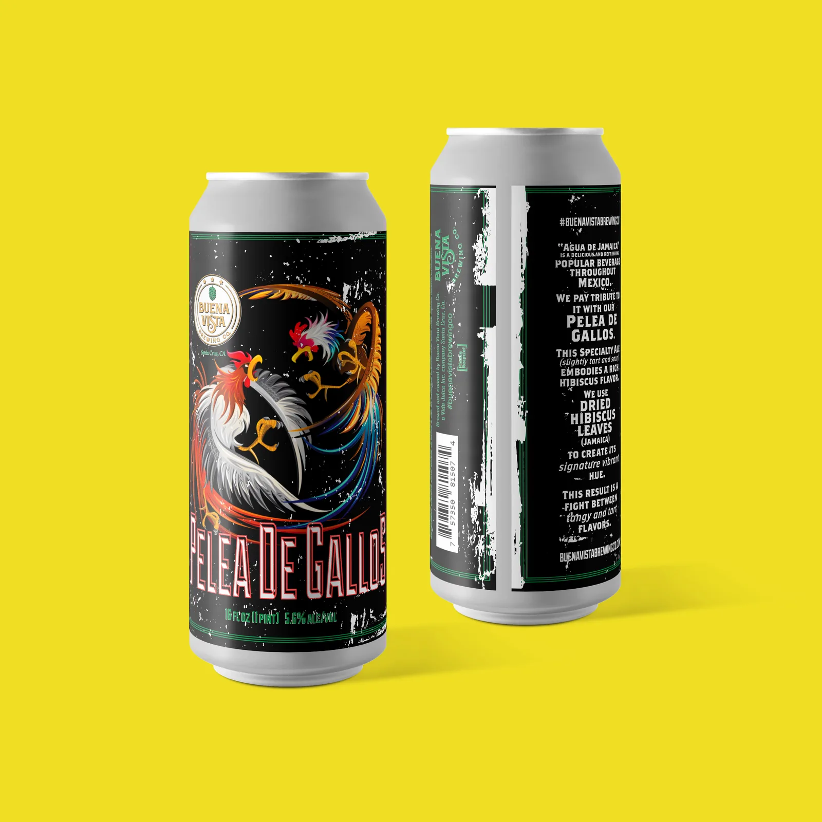 Buena Vista Brewing Co., Beer Can Labels, plate 2 of 24