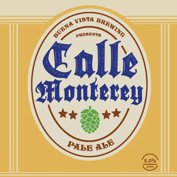 Buena Vista Brewing Co., Beer Can Labels, plate 17 of 24