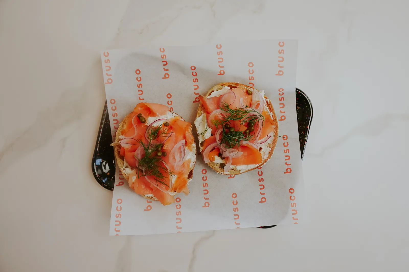 Café Brusco, Branding, Merchandise, Web, Menu, plate 4 of 25