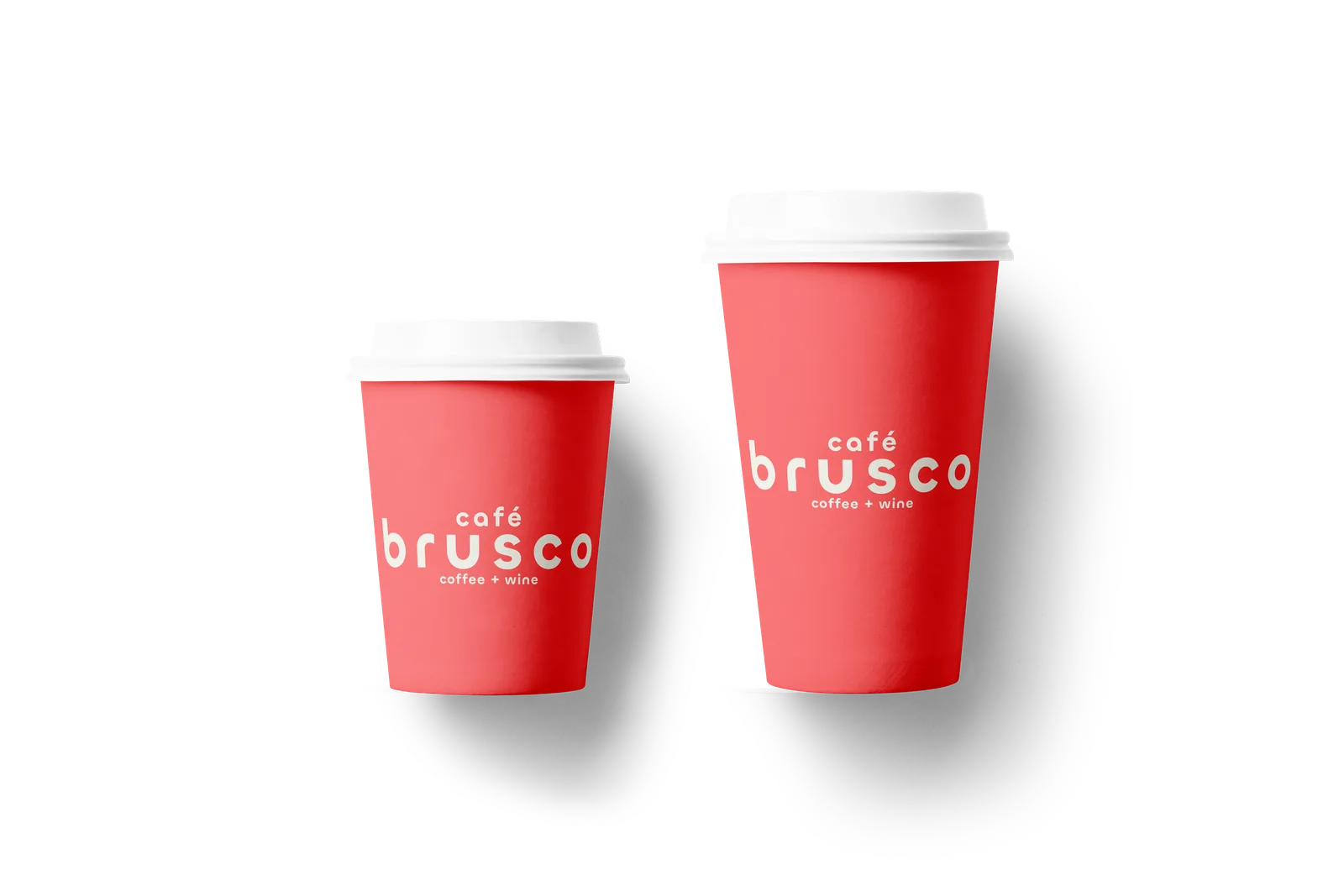 Café Brusco, Branding, Merchandise, Web, Menu, plate 11 of 25