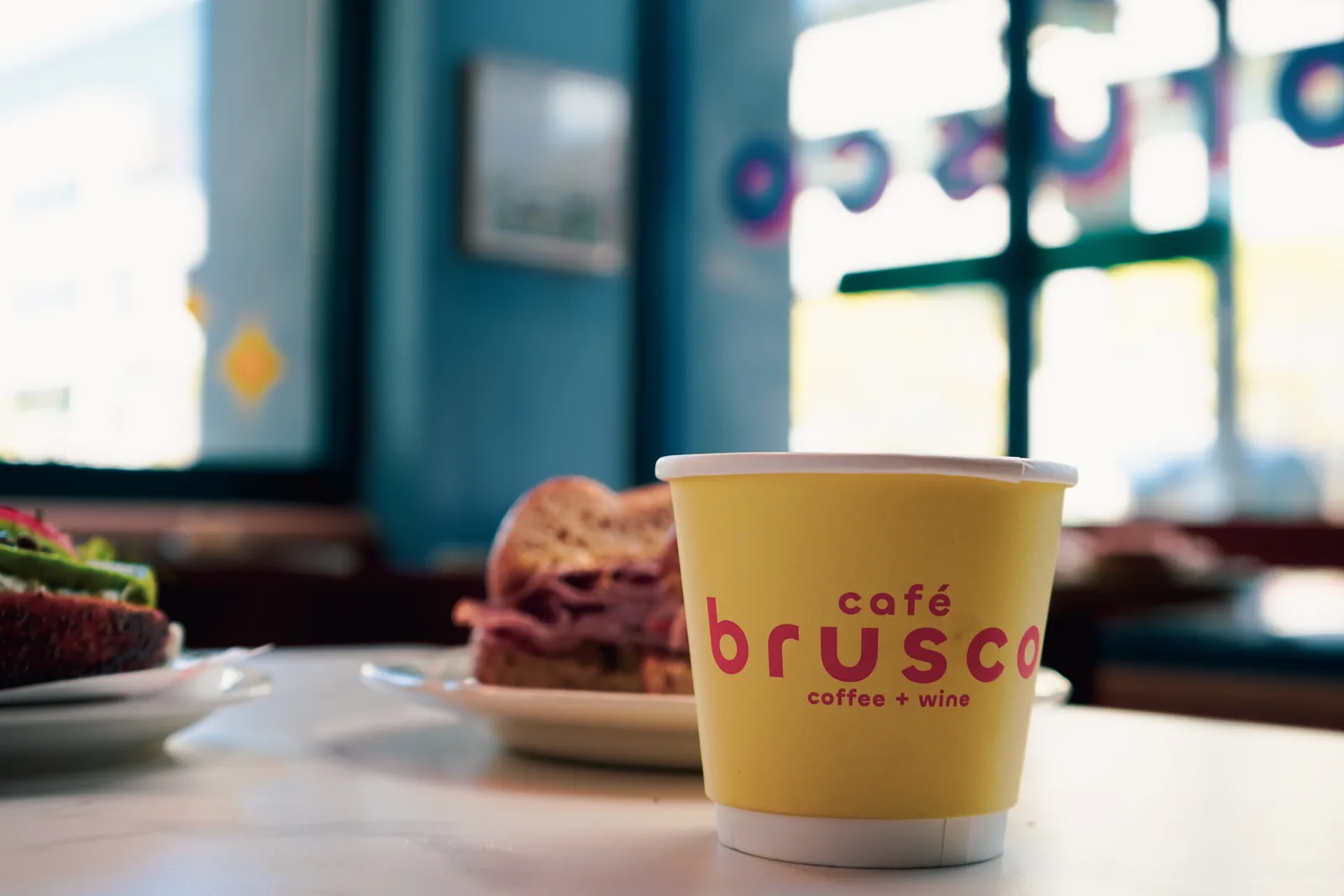 Café Brusco, Branding, Merchandise, Web, Menu, plate 22 of 25
