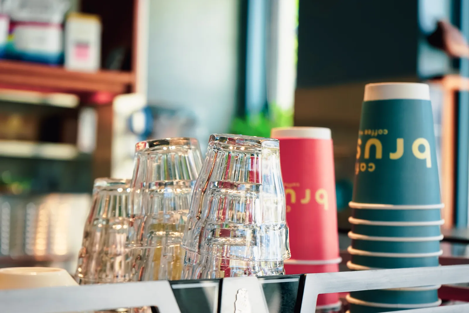 Café Brusco, Branding, Merchandise, Web, Menu, plate 25 of 25