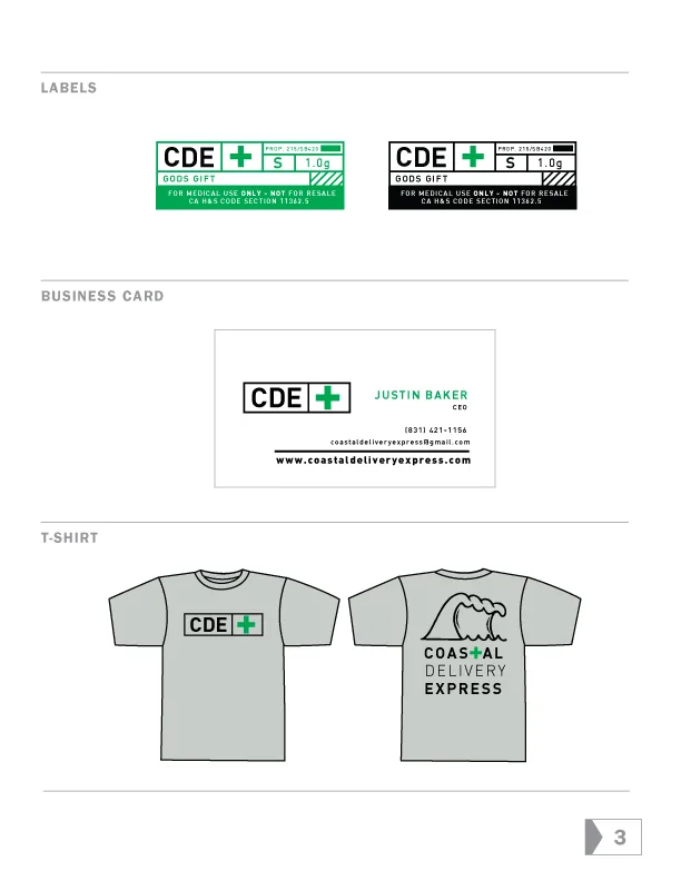 CDE Branding Identity, plate 6 of 7