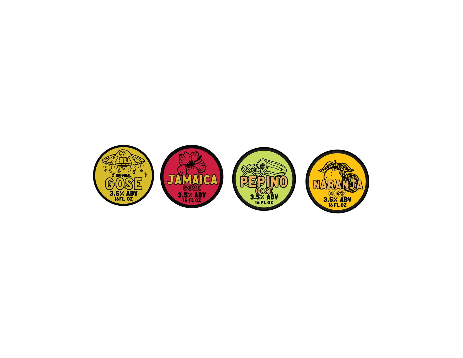 Con Sal Gose Flavor Stickers, The Slough, plate 3 of 7