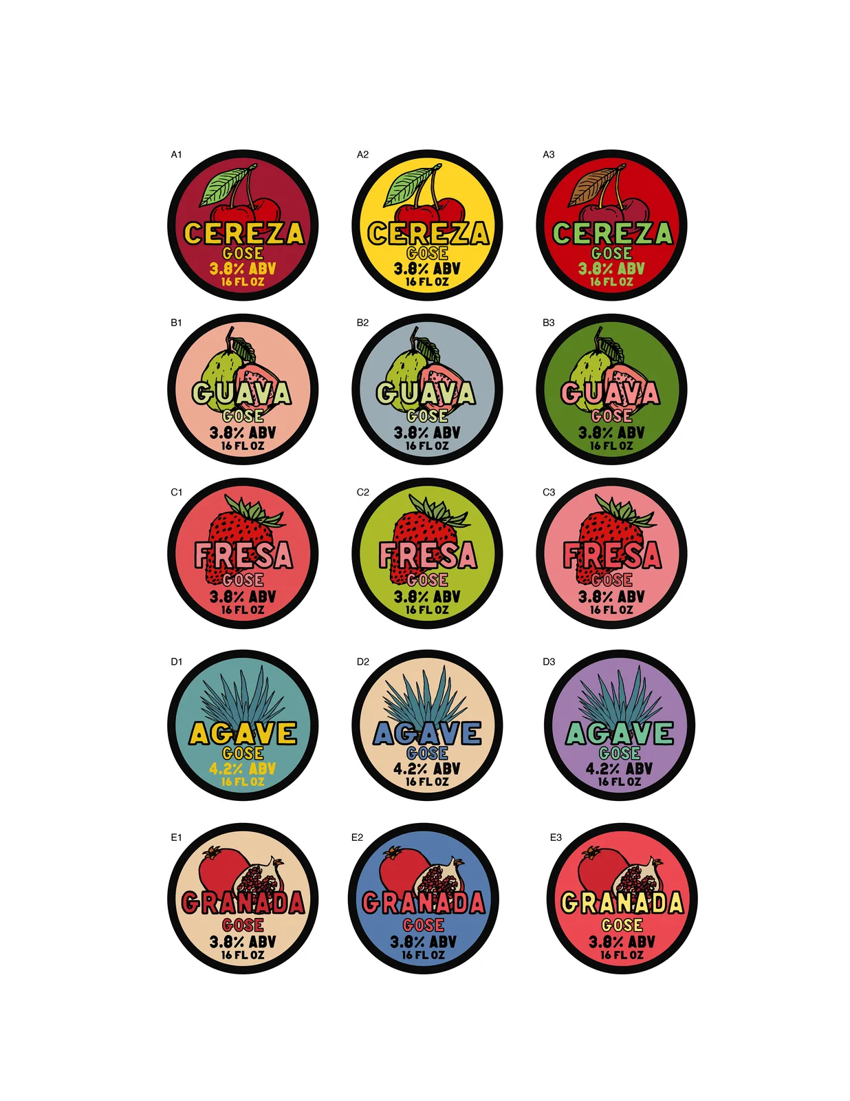 Con Sal Gose Flavor Stickers, The Slough, plate 4 of 7