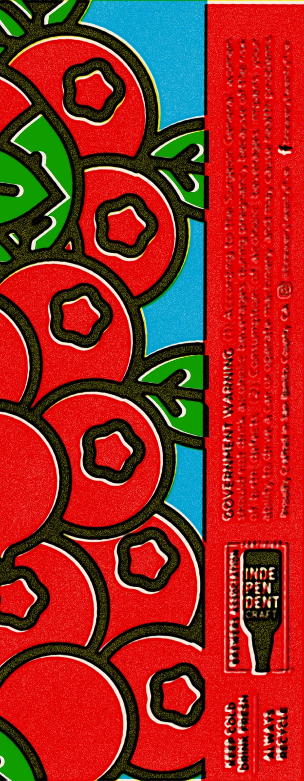 Cranberry Hard Seltzer, Brewery Twenty Five, plate 1 of 11