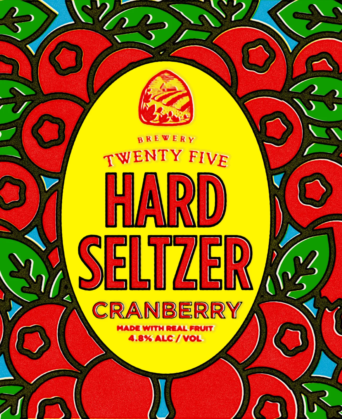 Cranberry Hard Seltzer, Brewery Twenty Five, plate 3 of 11
