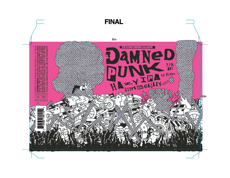 Damned Punk, The Slough Brewing Collective, plate 16 of 16