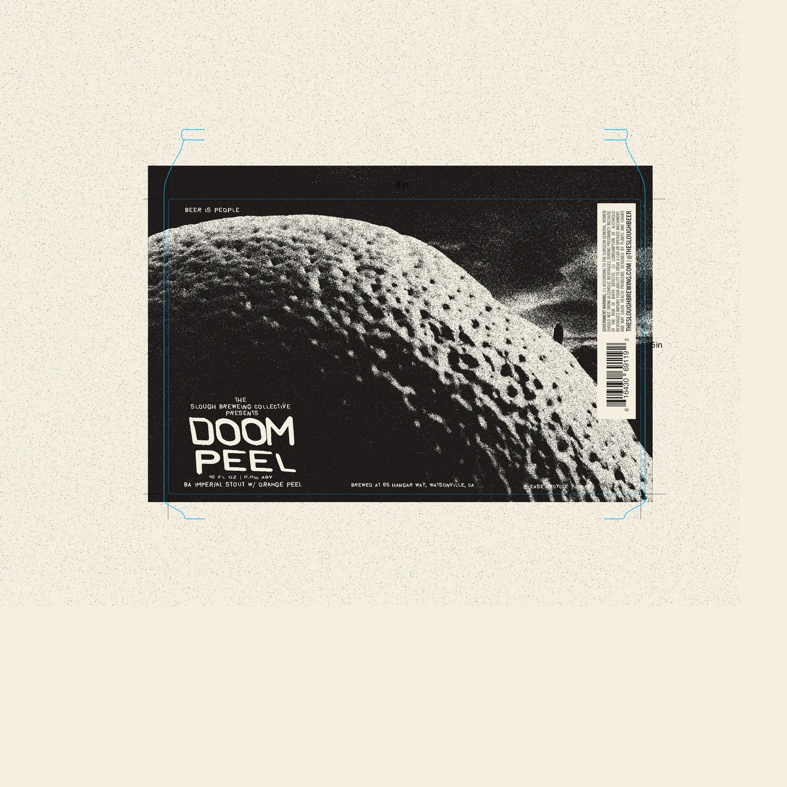 Doom Peel, The Slough Beer Brewing Collective, plate 3 of 10