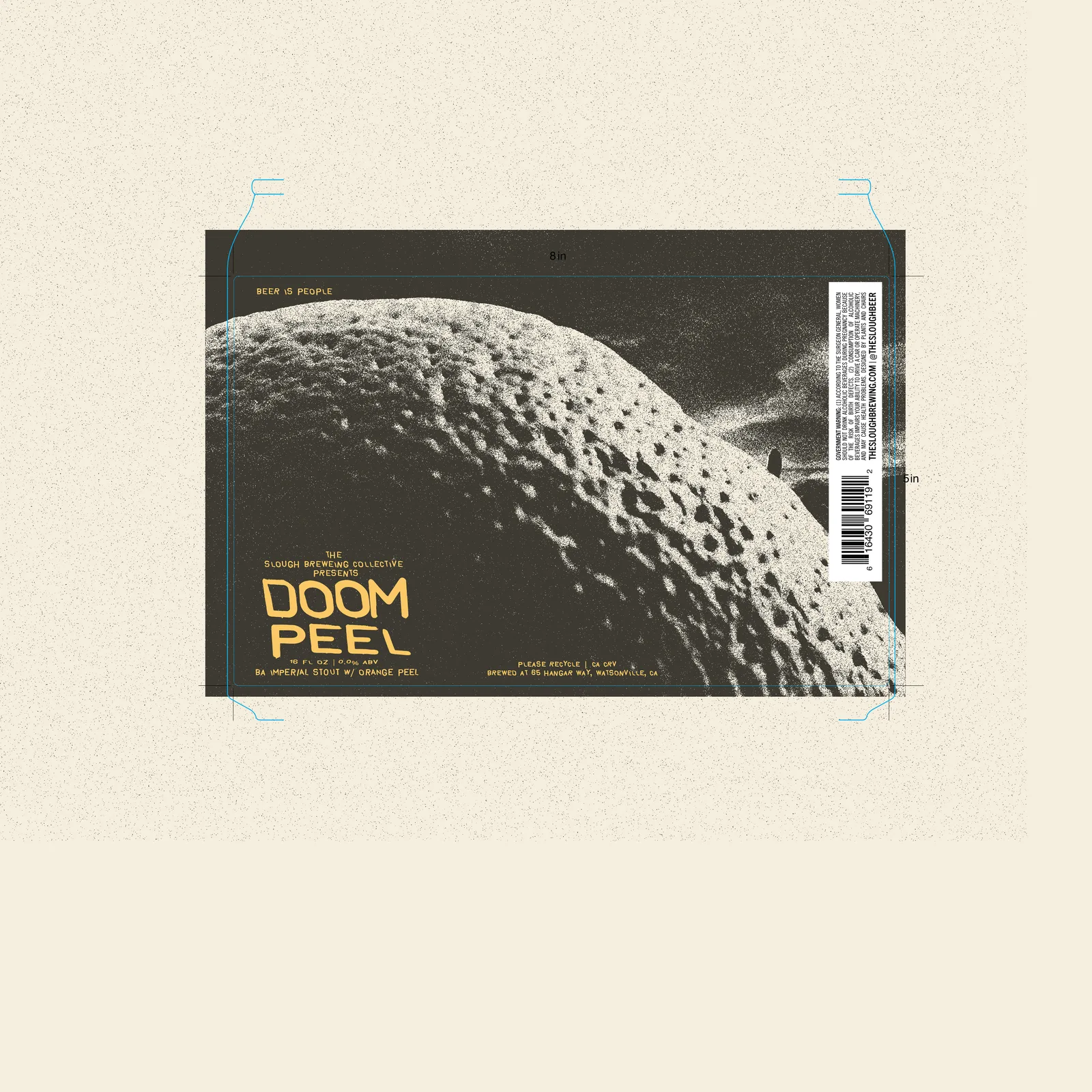Doom Peel, The Slough Beer Brewing Collective, plate 5 of 10
