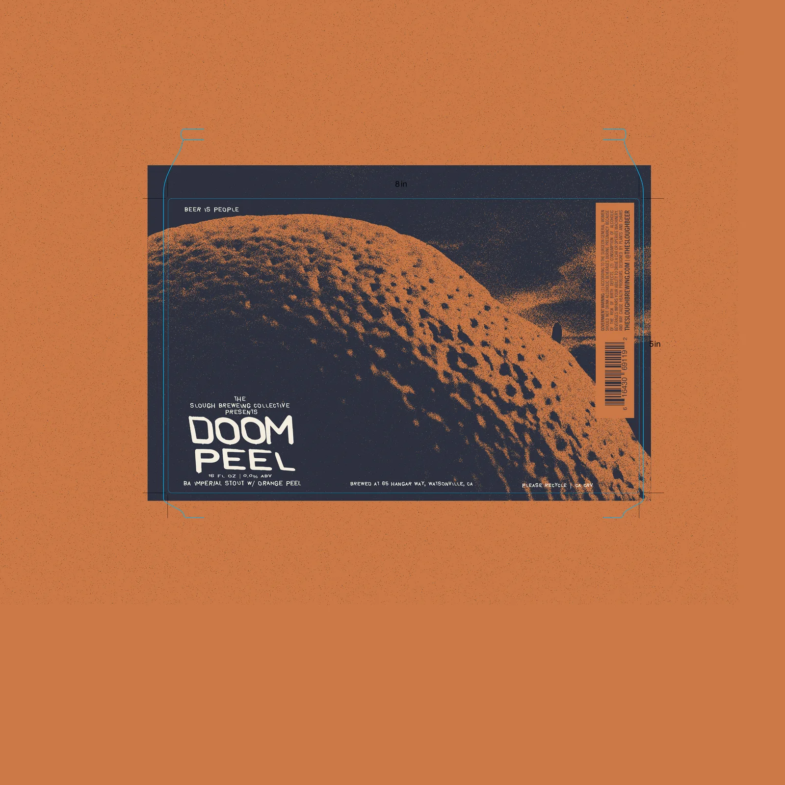 Doom Peel, The Slough Beer Brewing Collective, plate 6 of 10