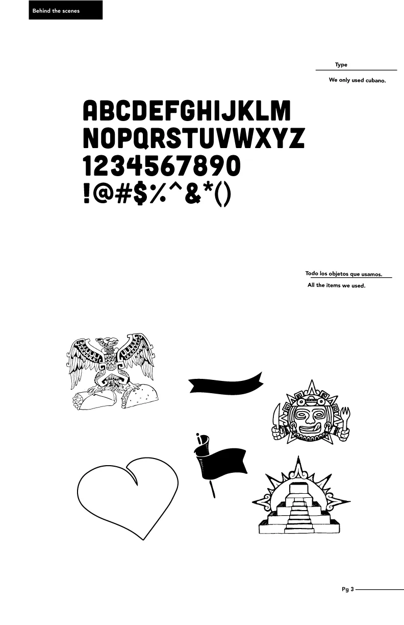 El Azteca Restaurant Logo, plate 8 of 11