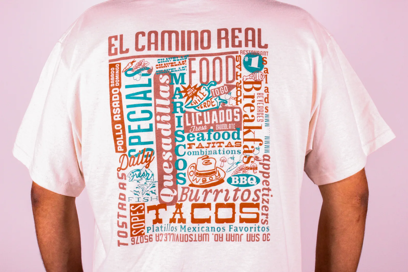 El Camino Real Restaurant / Cowboy T-Shirt, plate 8 of 13