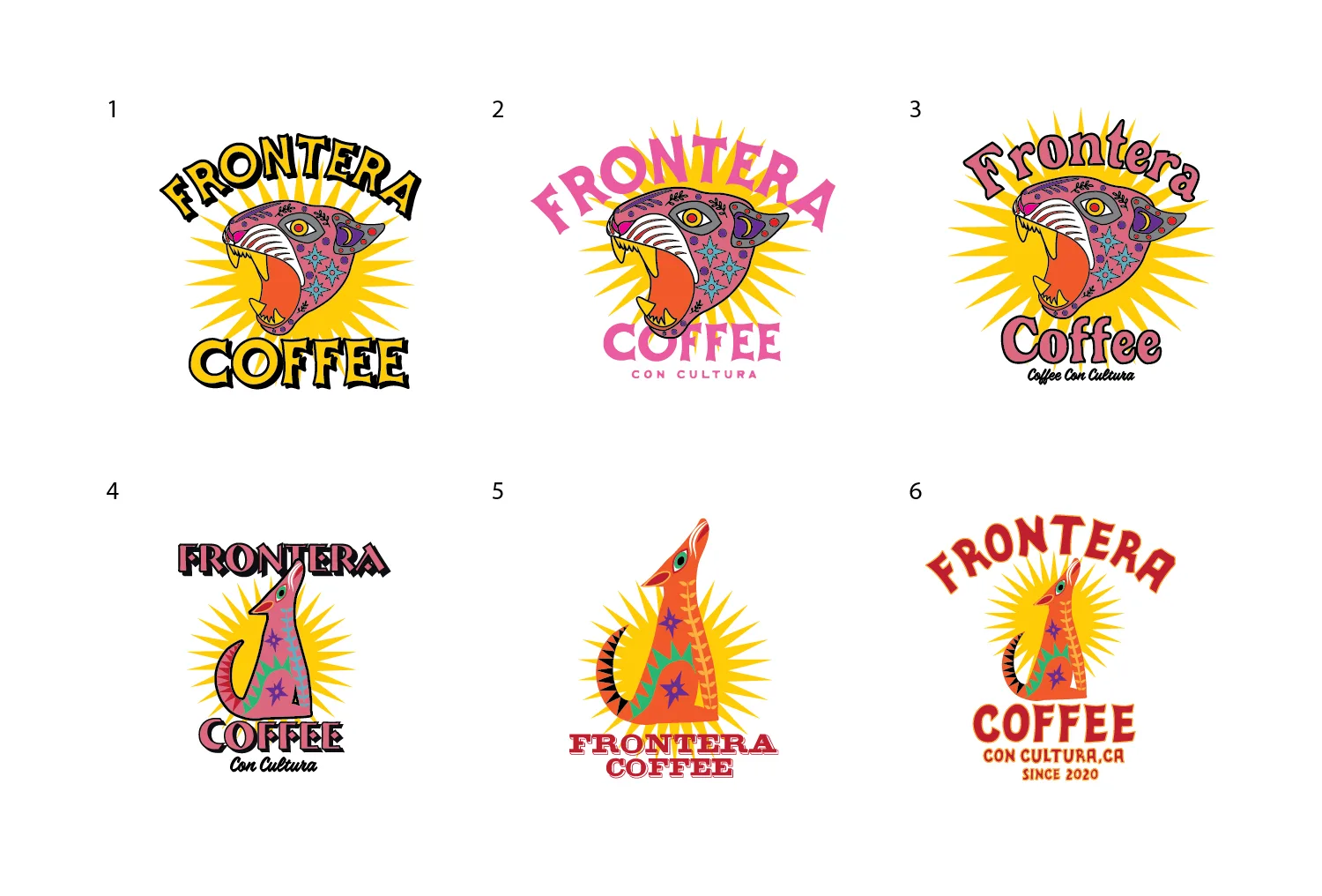 Frontera Coffee, Packaging and Identity, plate 2 of 42