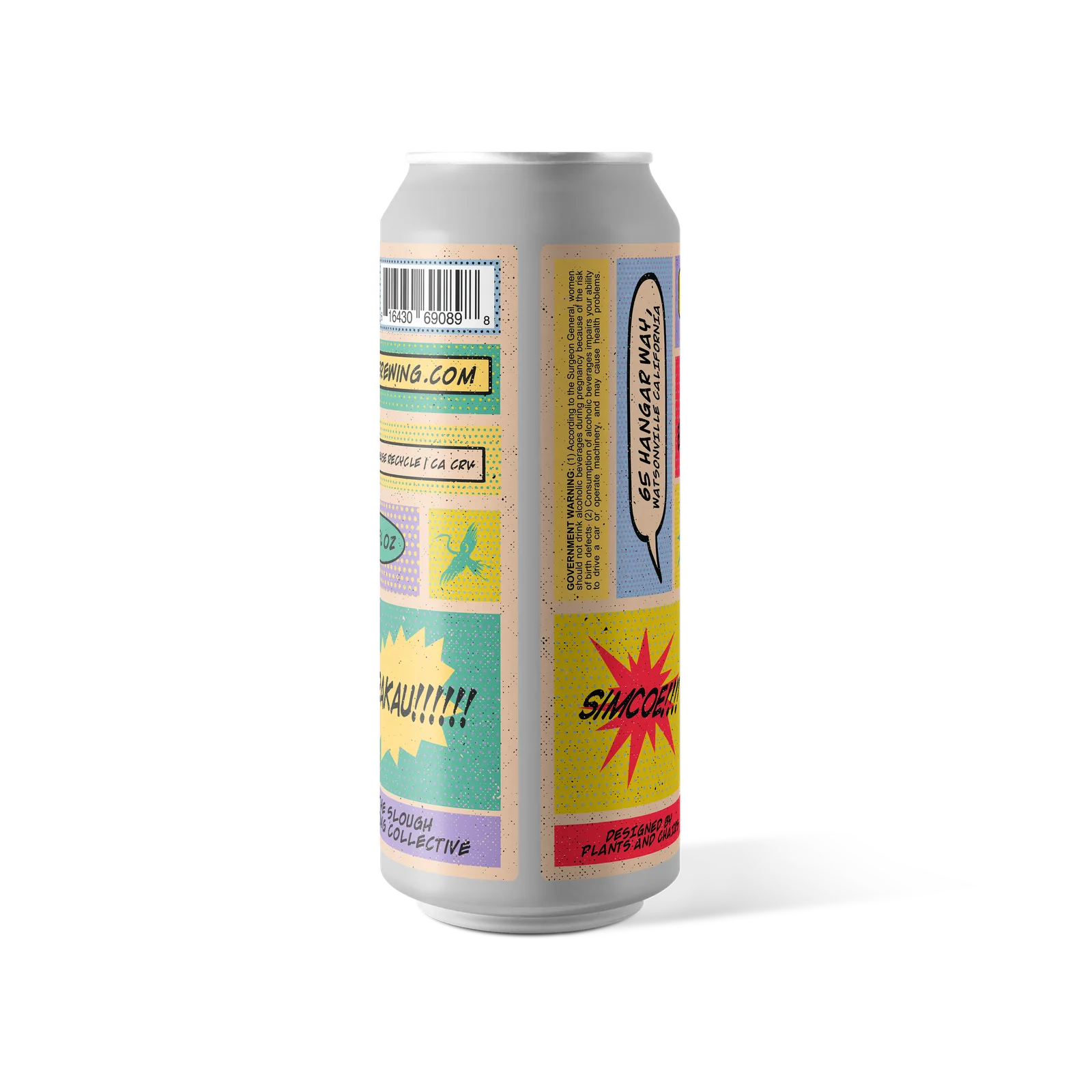 Funny Pages Hazy Pale Ale Label, The Slough, plate 10 of 21
