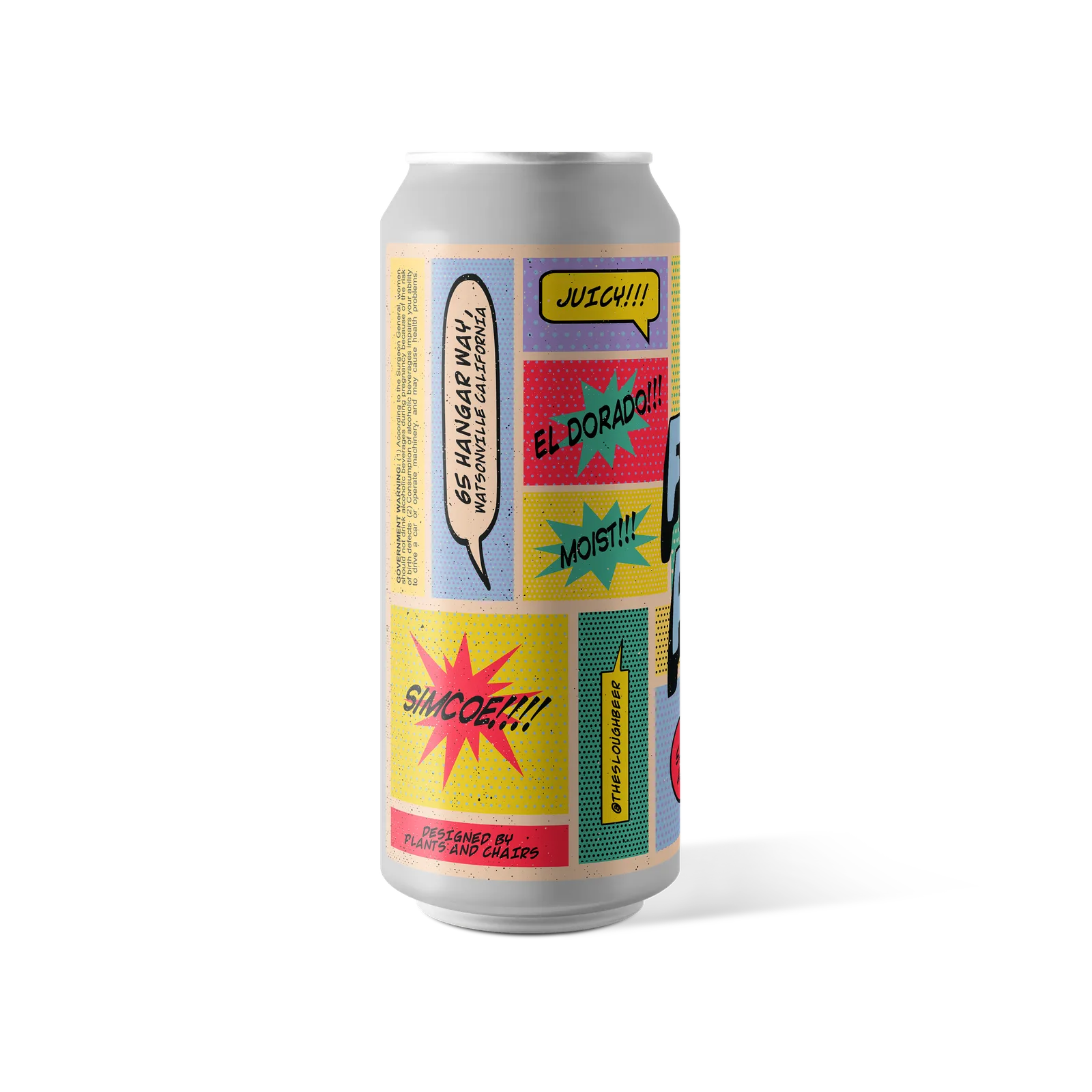Funny Pages Hazy Pale Ale Label, The Slough, plate 12 of 21