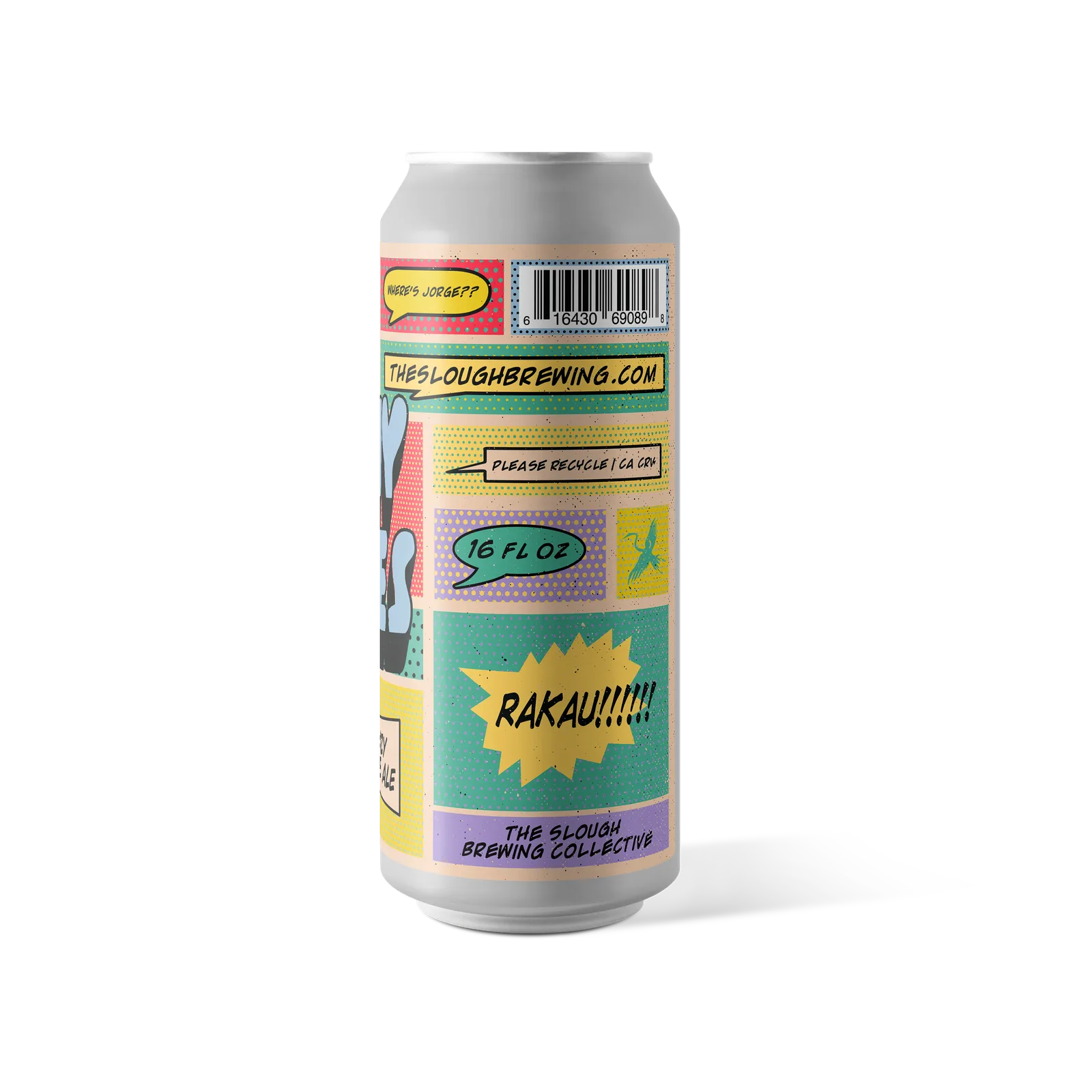 Funny Pages Hazy Pale Ale Label, The Slough, plate 13 of 21