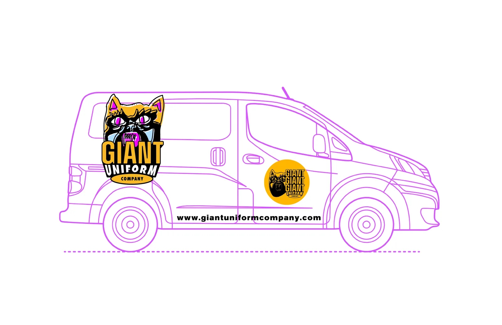 Giant Uniform Company, Logo Exploration, plate 9 of 9