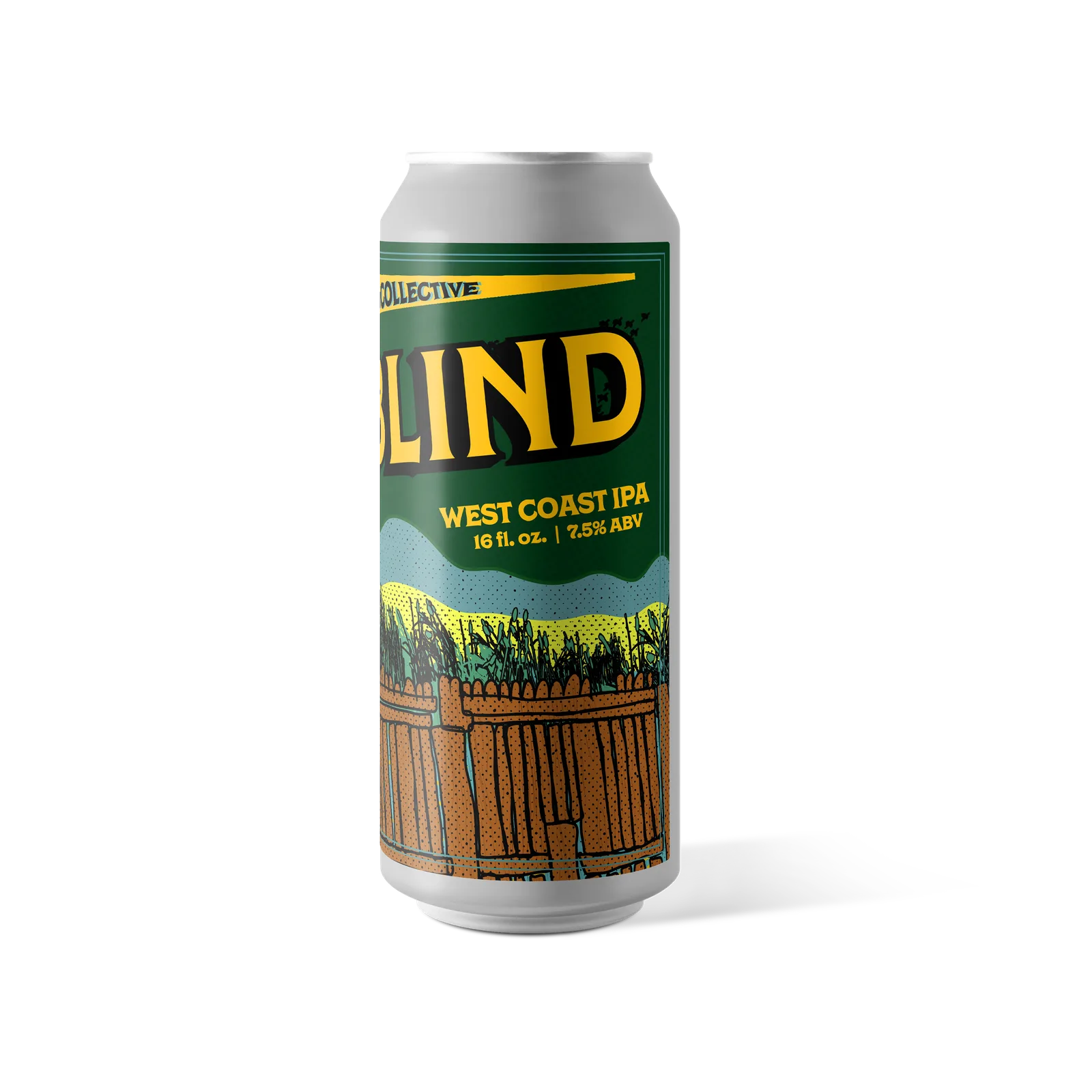 Gooseblind Westcoast IPA Label, The Slough, plate 5 of 7