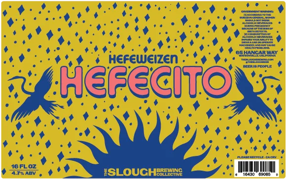 Hefecito Hefeweizen Label, The Slough, plate 1 of 8