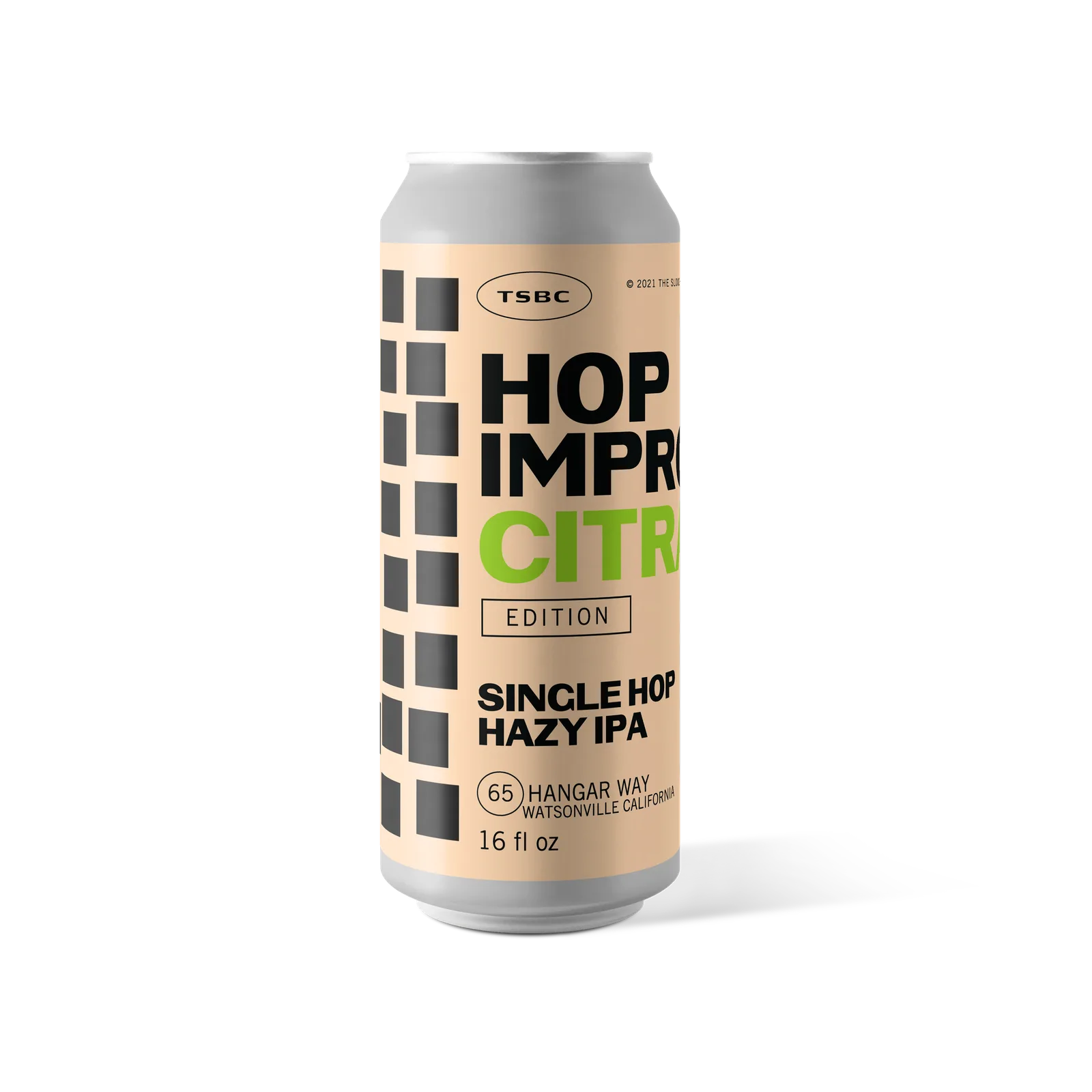 Hop Improv: Citra IPA Label, The Slough, plate 7 of 20