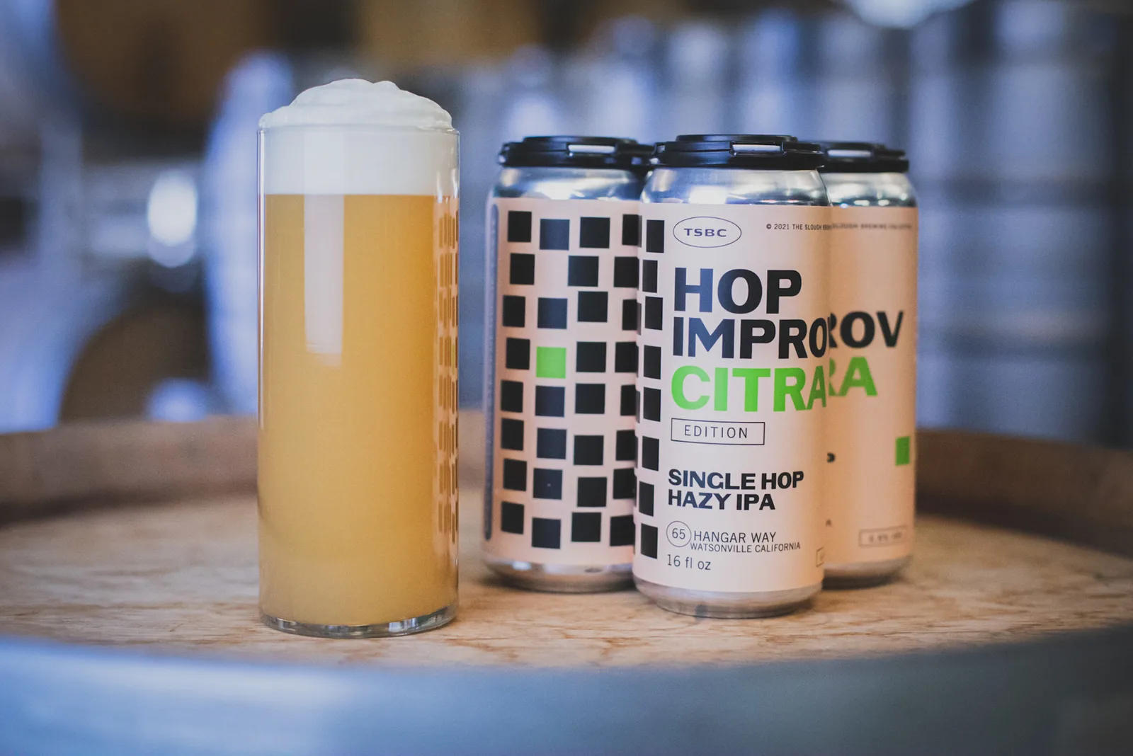 Hop Improv: Citra IPA Label, The Slough, plate 17 of 20