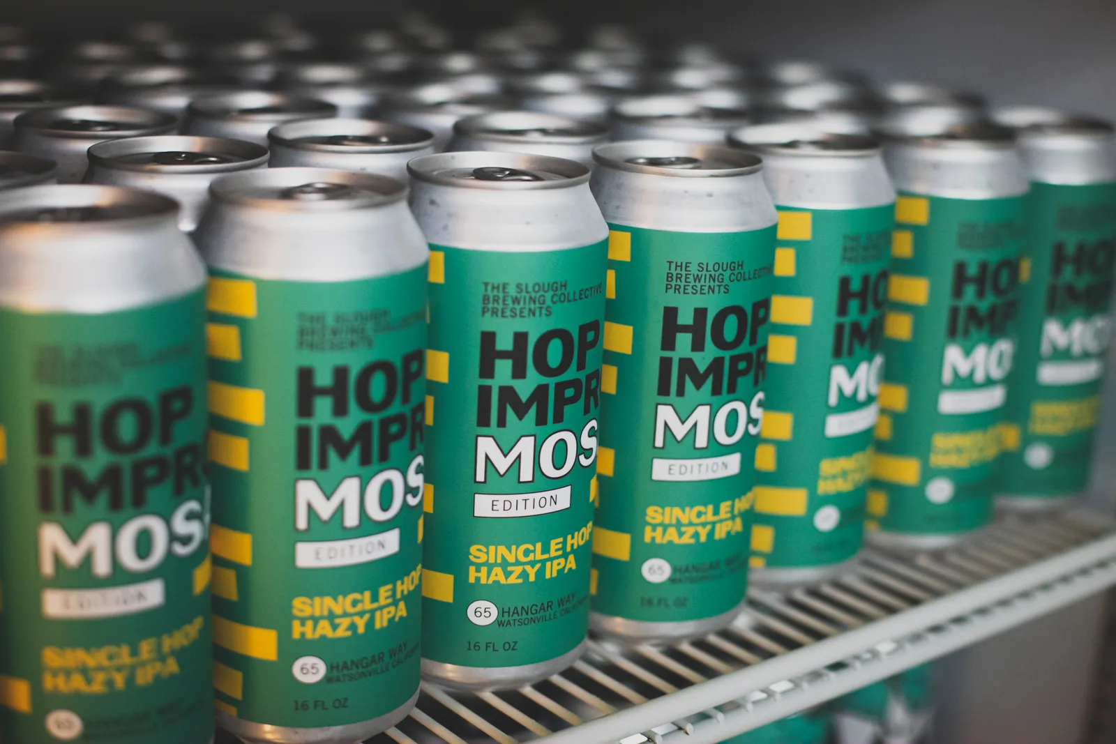 Hop Improv: Mosaic Label, The Slough, plate 1 of 2