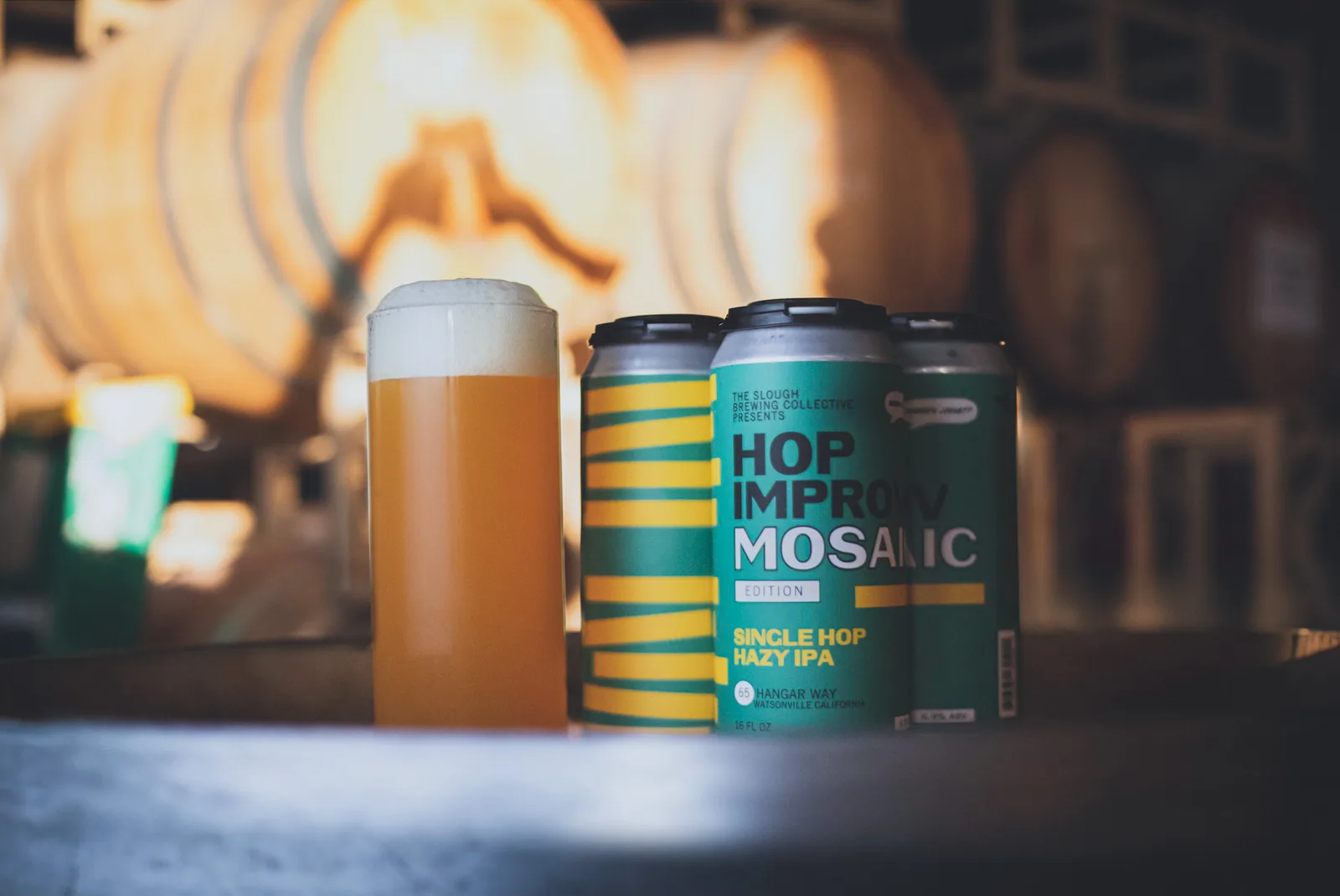 Hop Improv: Mosaic Label, The Slough, plate 2 of 2