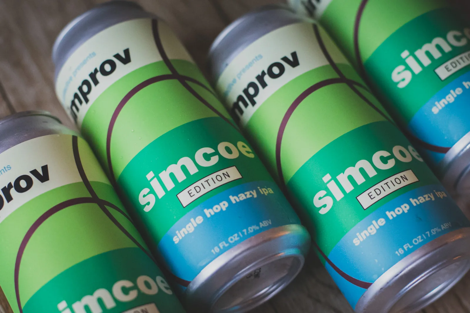 Hop Improv: Simcoe Label, The Slough, plate 15 of 16