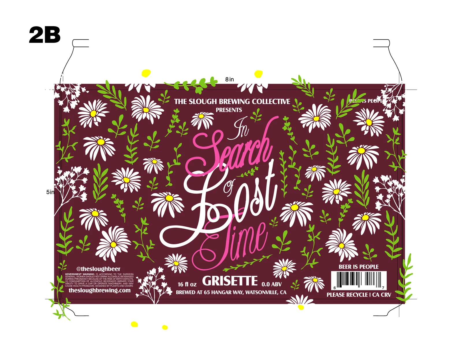 In Search of Lost Time Grisette Label, Slough, plate 3 of 9