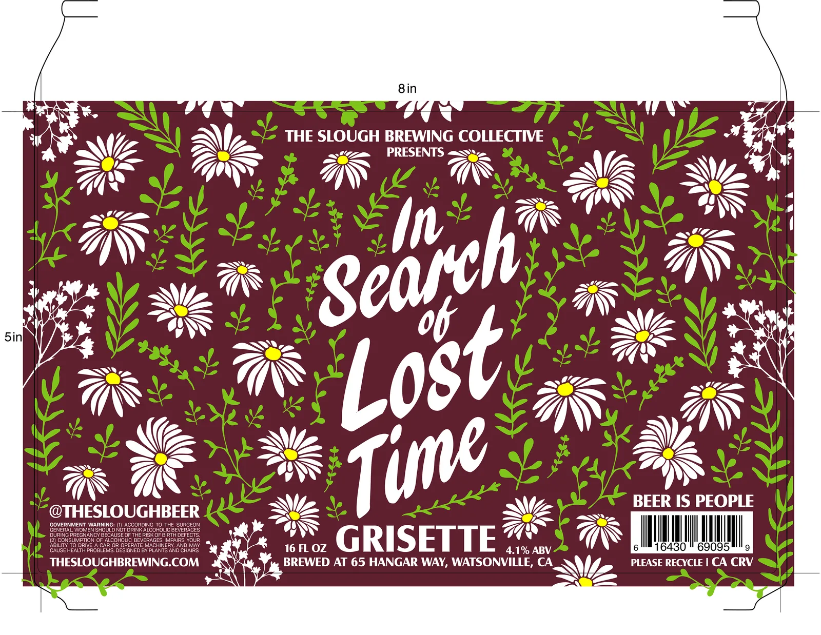 In Search of Lost Time Grisette Label, Slough, plate 4 of 9