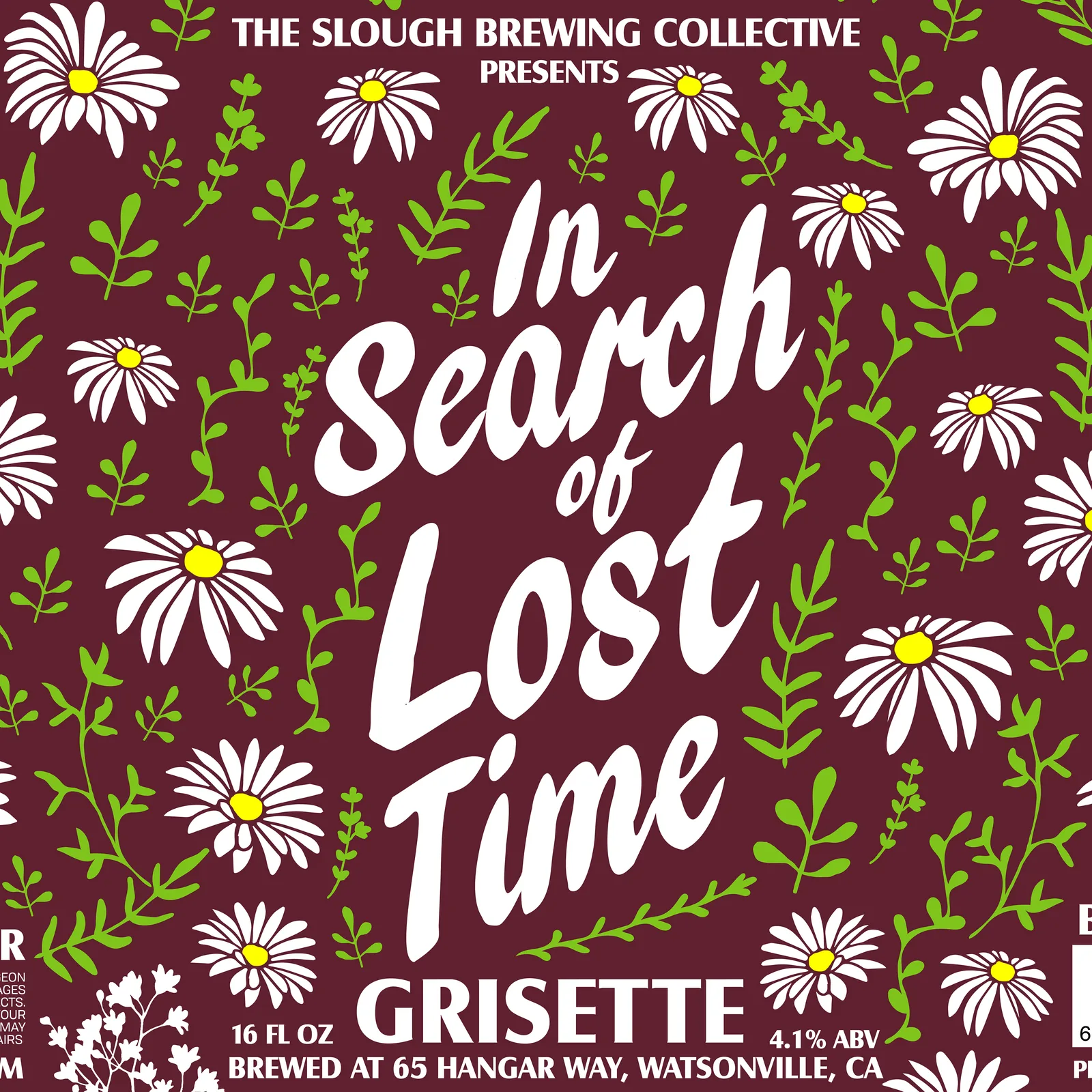 In Search of Lost Time Grisette Label, Slough, plate 7 of 9