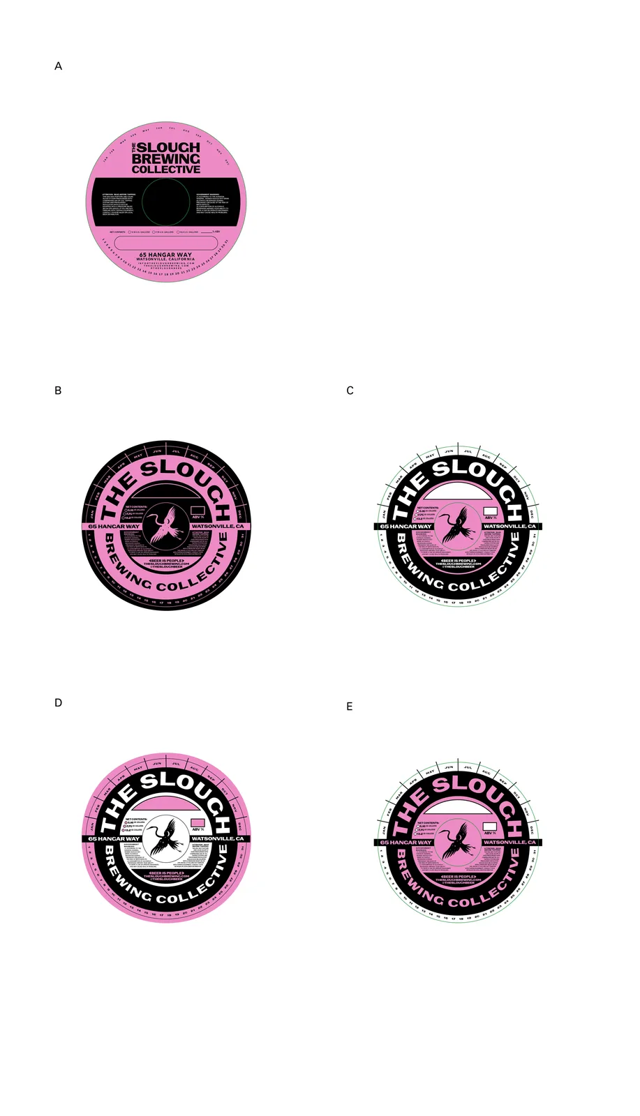 Keg Collar Tag, The Slough Brewing Collective, plate 1 of 5