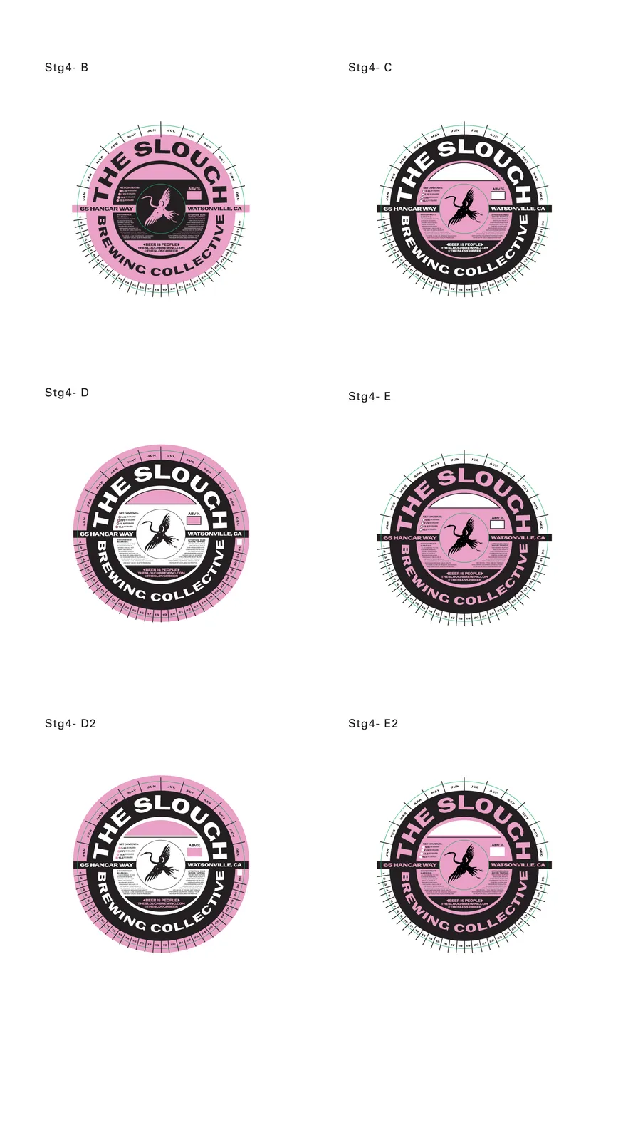 Keg Collar Tag, The Slough Brewing Collective, plate 4 of 5