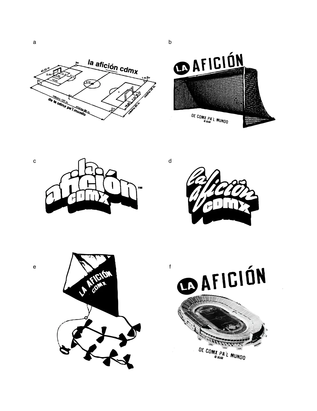 La Afición CDMX, Merchandise, plate 9 of 15