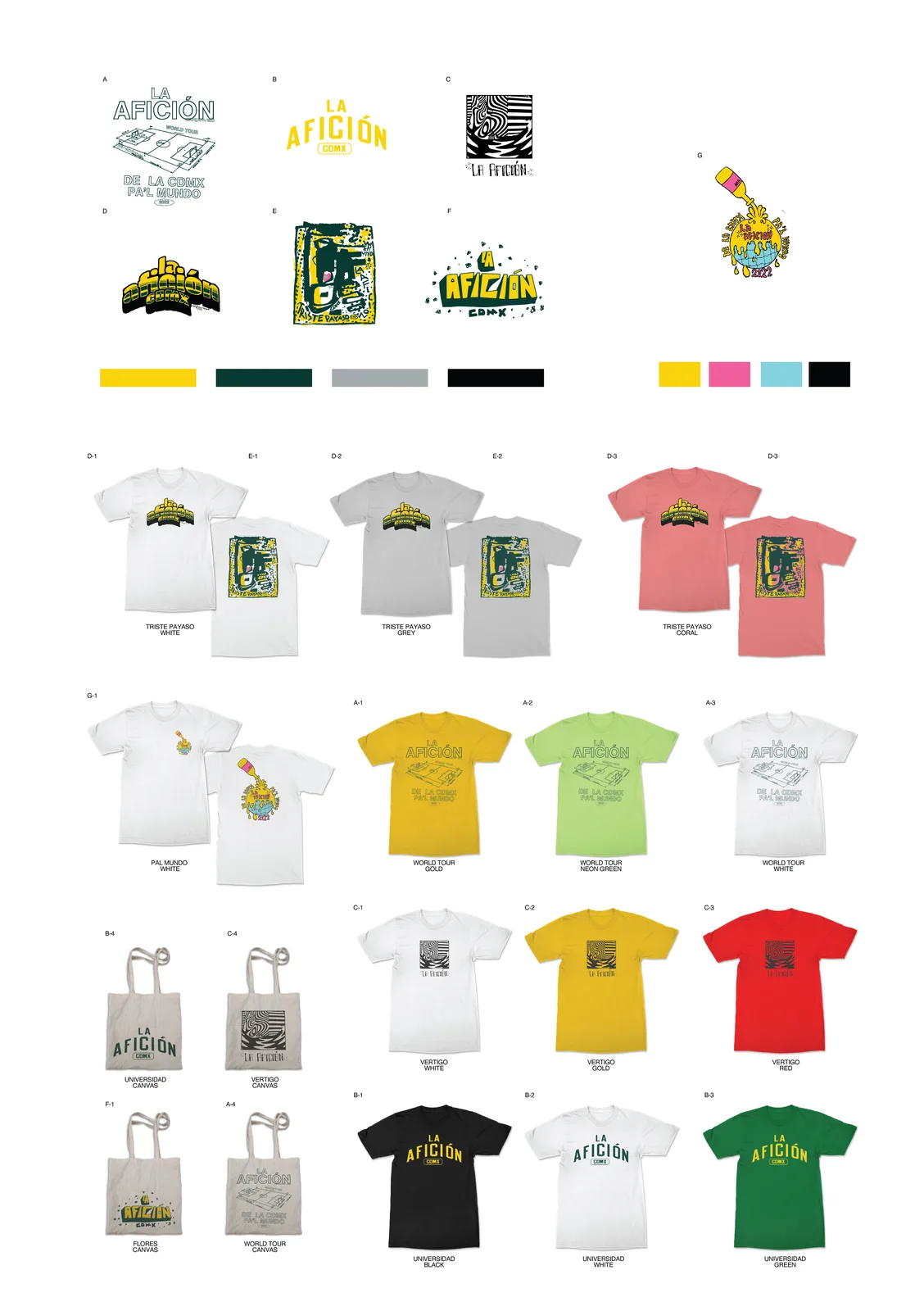 La Afición CDMX, Merchandise, plate 14 of 15