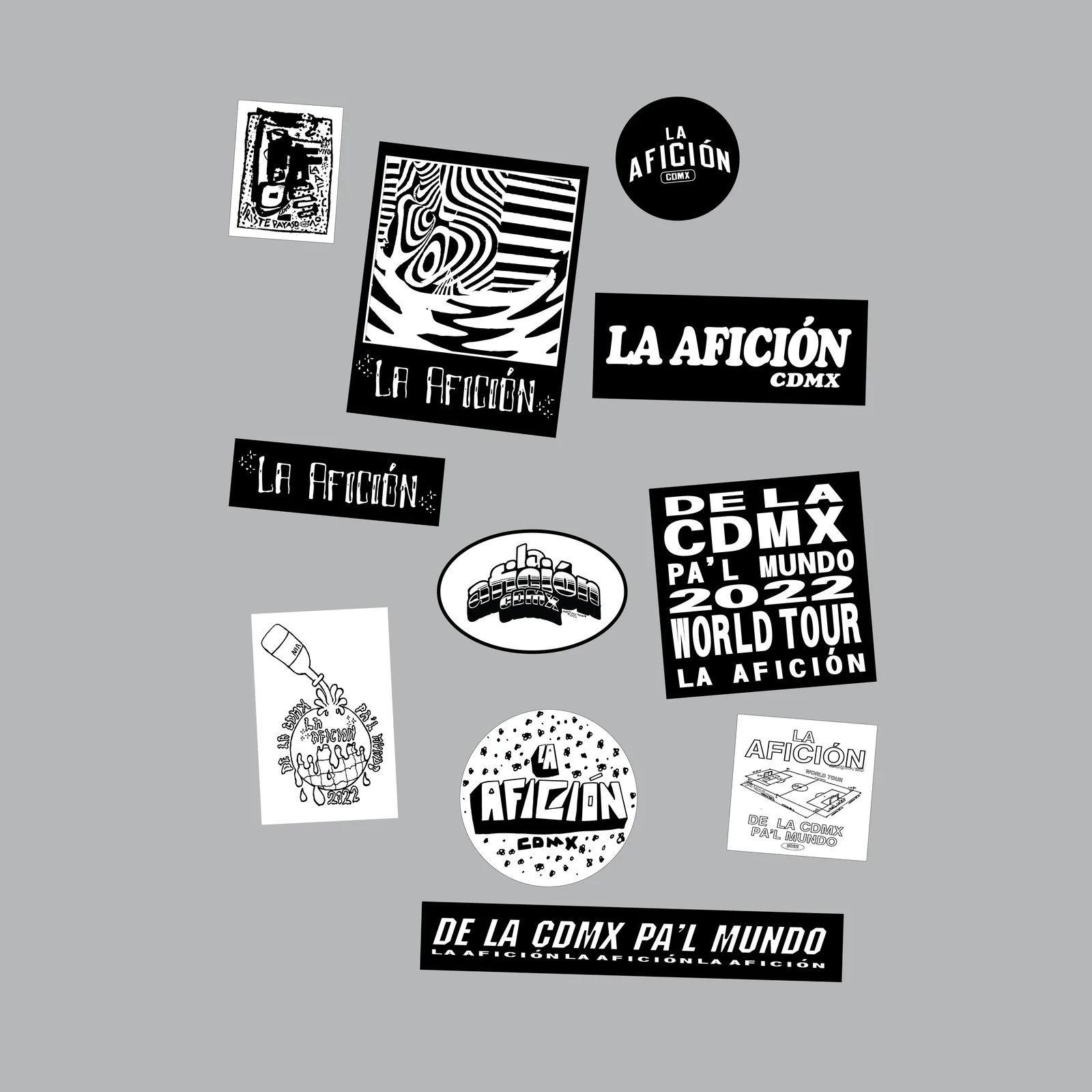 La Afición CDMX, Merchandise, plate 15 of 15