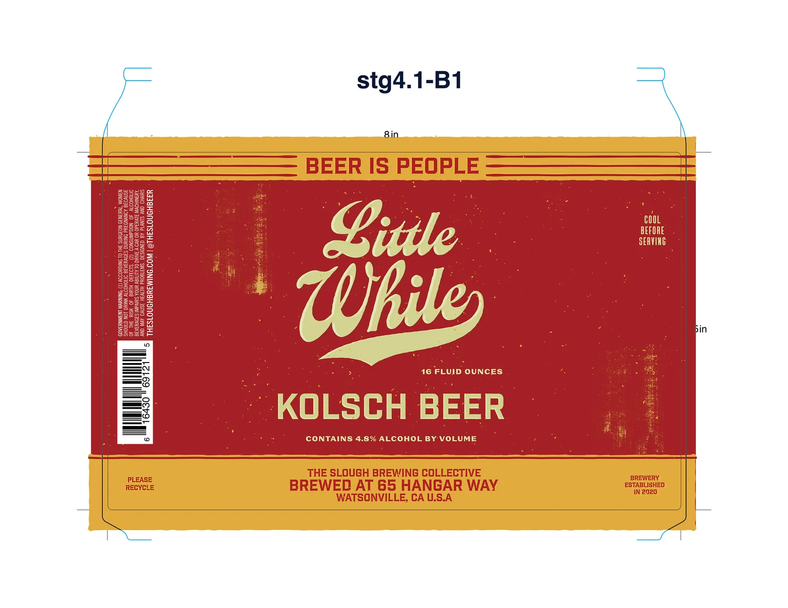Little While, The Slough Brewing Collective, plate 4 of 12