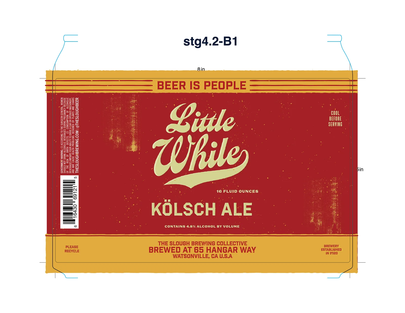 Little While, The Slough Brewing Collective, plate 5 of 12