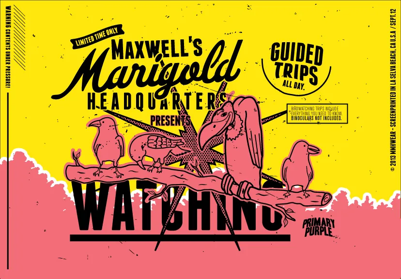 Maxwells Marigold Headquarters Watching, plate 15 of 20