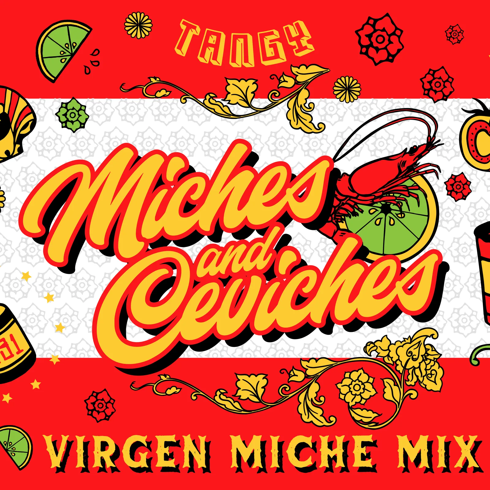 Miches and Ceviches, Virgen Miche Mix, plate 7 of 11