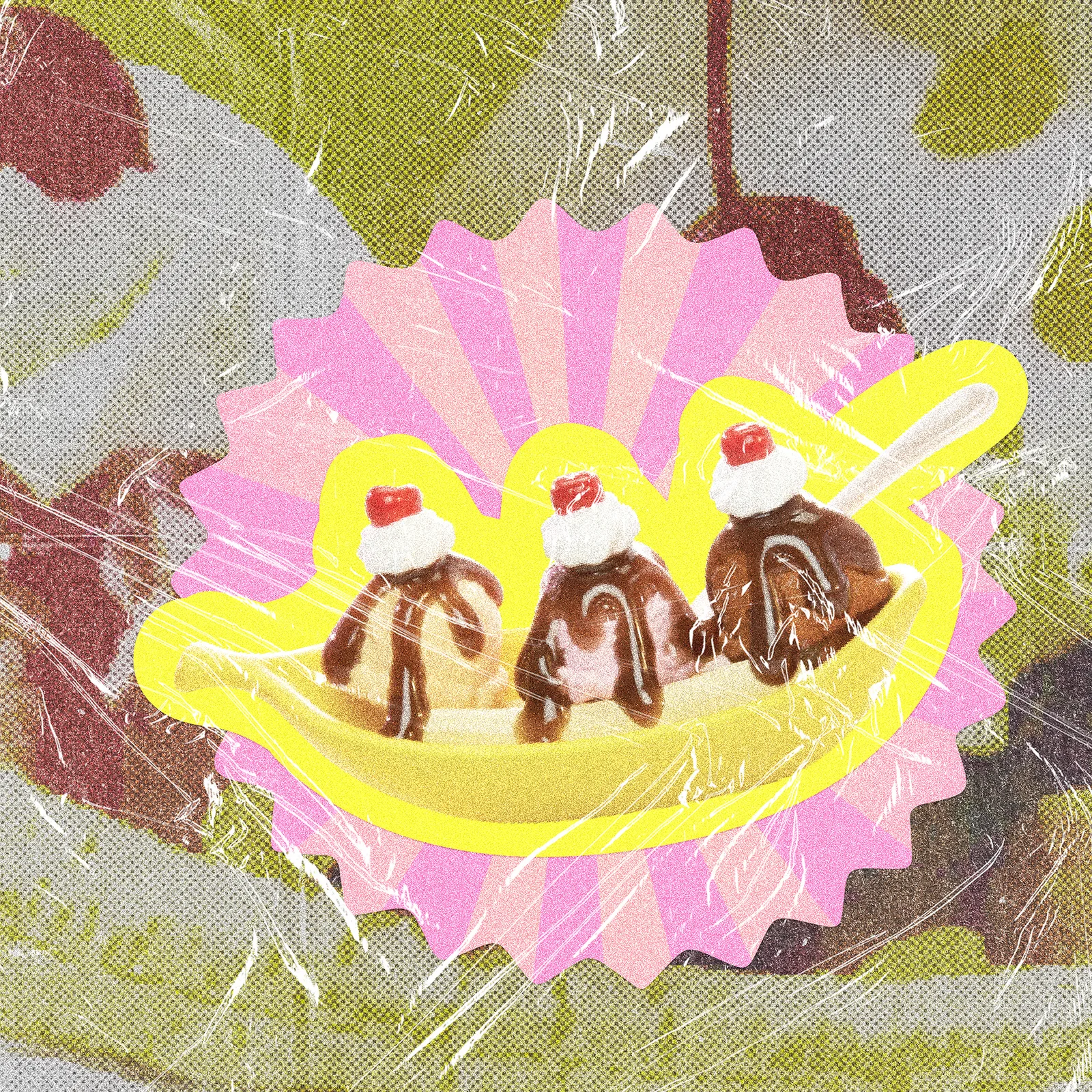 Miniverse, Banana Split Graphic, plate 2 of 4
