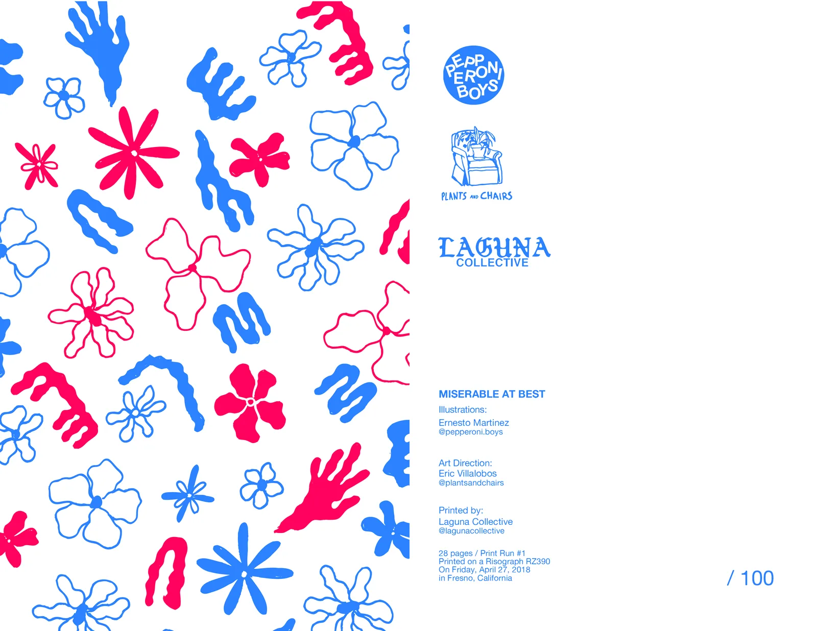 Miserable at Best Zine, plate 2 of 16